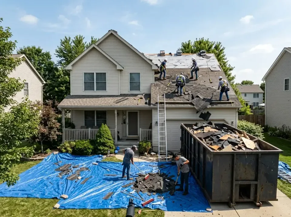 roof-replacement-debris-remova-004 — frequently asked questions, Cheapest Dumpster Rentals in Yankton, SD